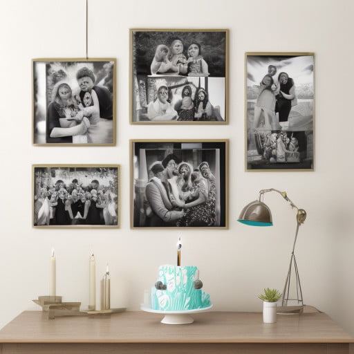 Simple Birthday Decoration for the Wall at Home