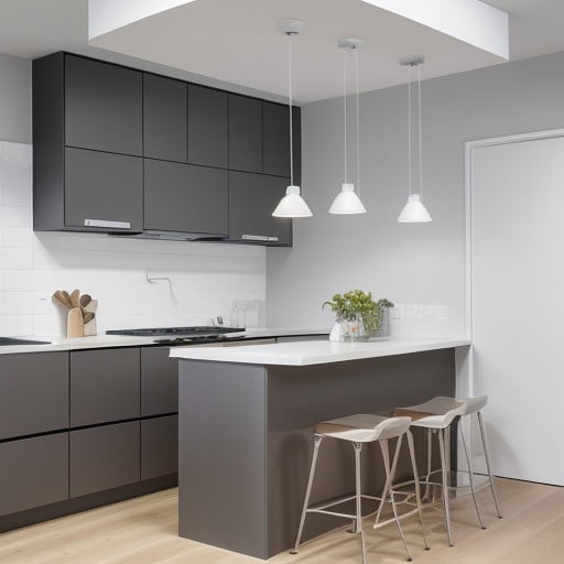 Simple small kitchen ceiling design