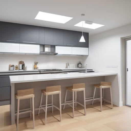 Simple Small Kitchen Ceiling Design