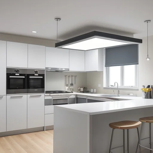 Simple Small Kitchen Ceiling Design