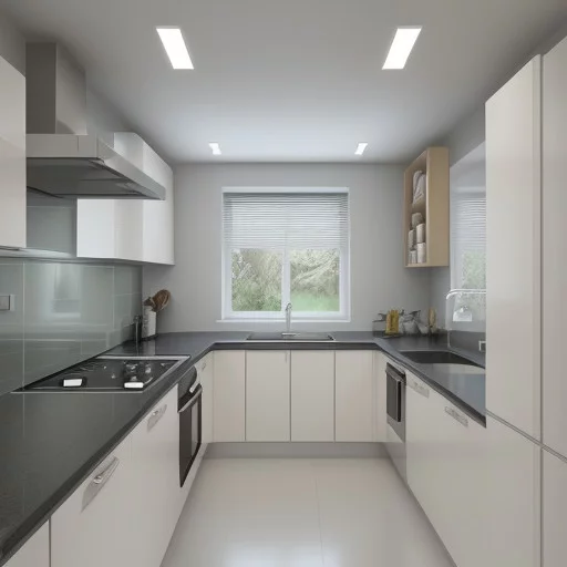simple small kitchen ceiling design