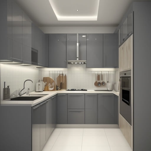 simple small kitchen ceiling design