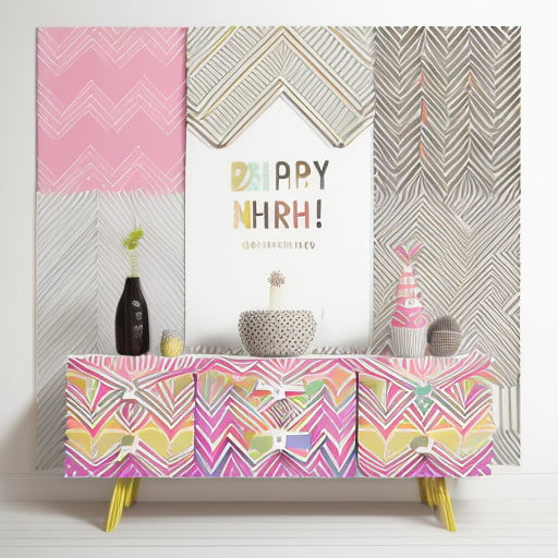 Simple Birthday Decoration for the Wall at Home