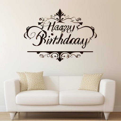 Simple Birthday Decoration for the Wall at Home