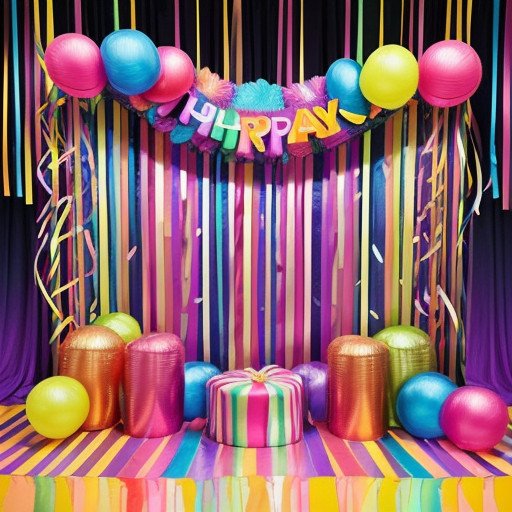 Simple Birthday Decoration for the Wall at Home