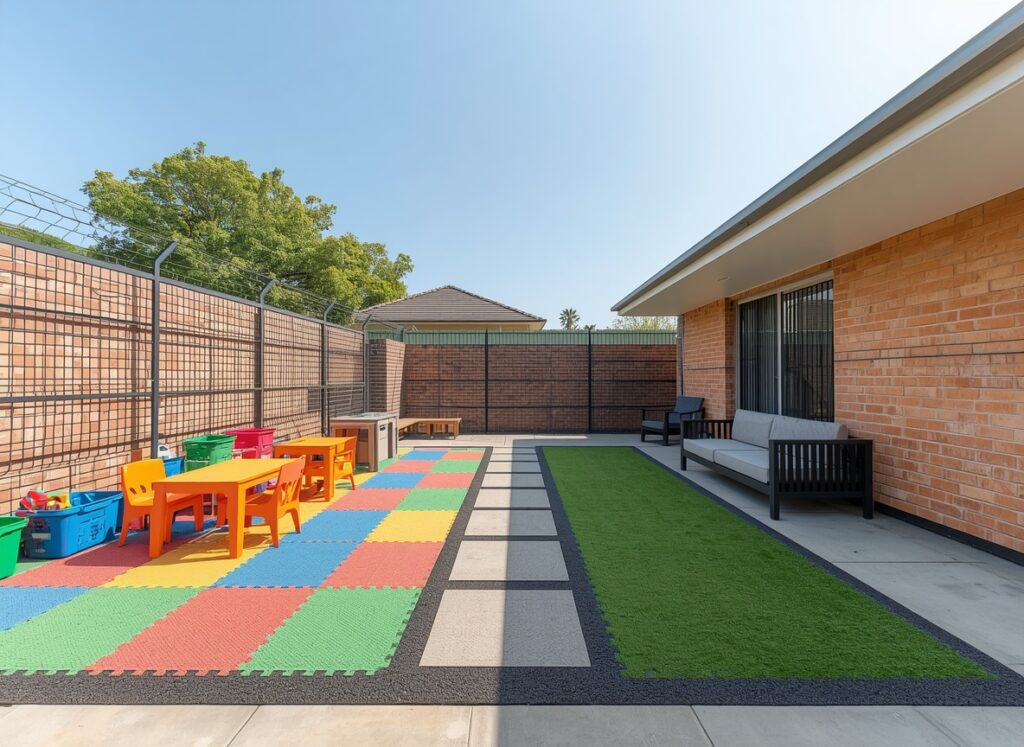 Rectangle Patio Layout Ideas