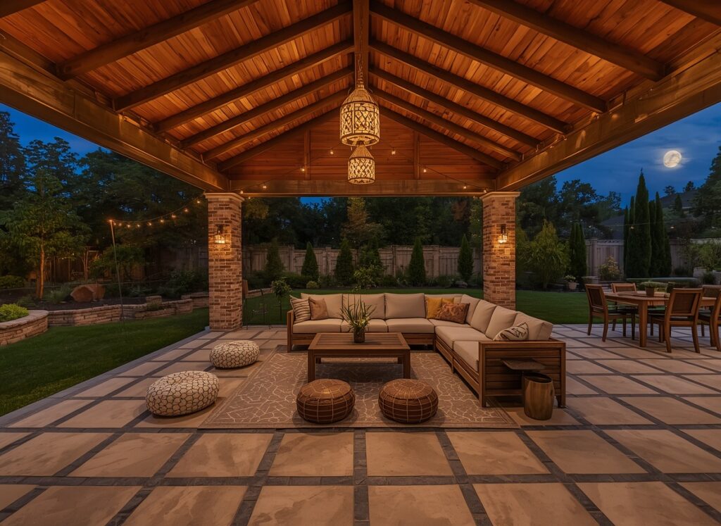 Rectangle patio layout rectangle patio layout