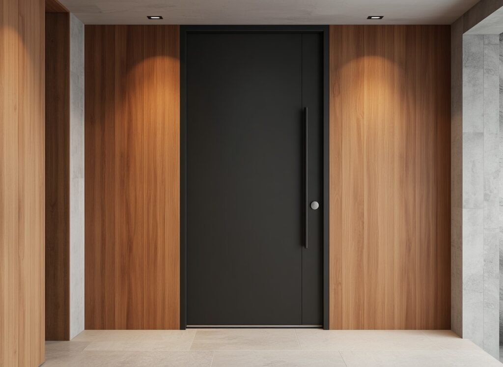25 Affordable Home Interior Design Ideas on a Low Budget 4 Solid core flush door with laminate finish - affordable home interior design ideas for modern doors