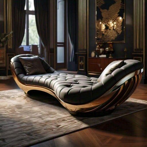 separate sitting area in the master bedroom