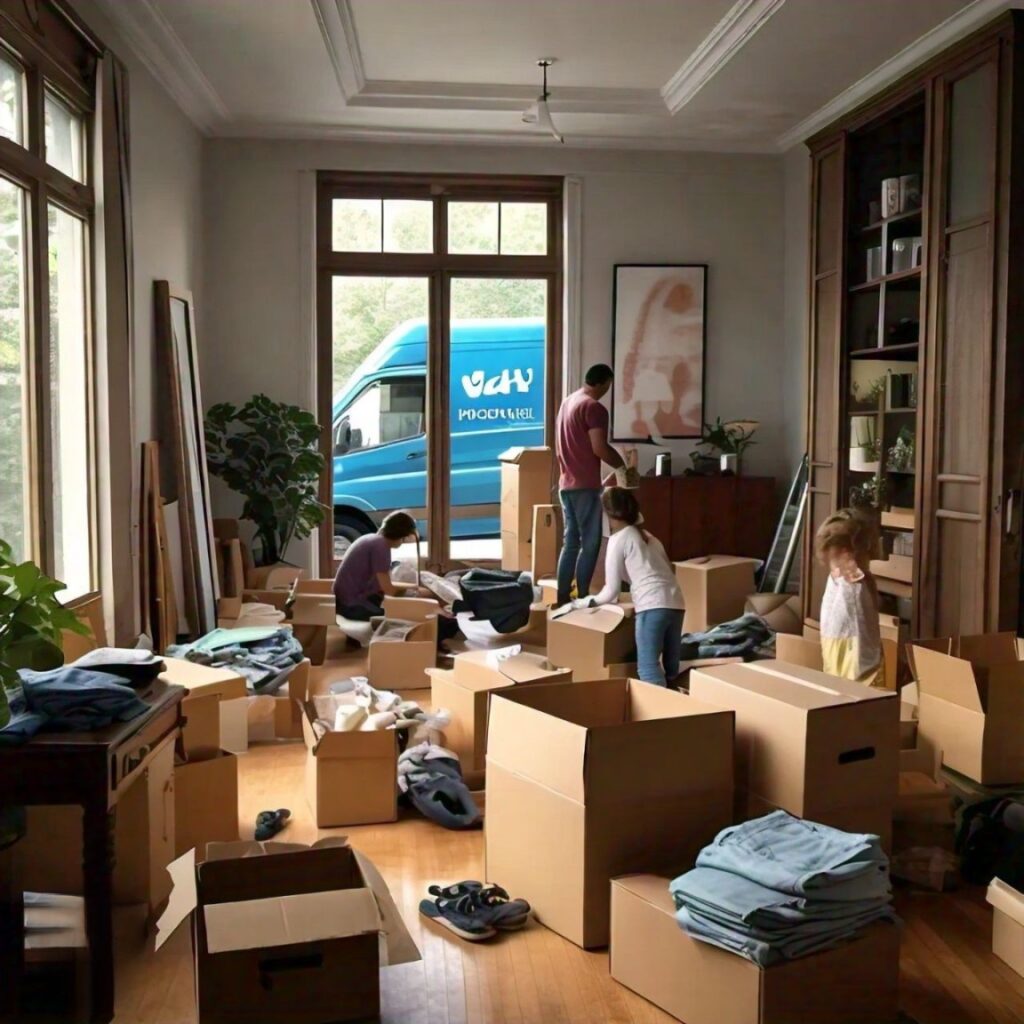 Home Moving, Packing, Unpacking, Organizing, and Decoration