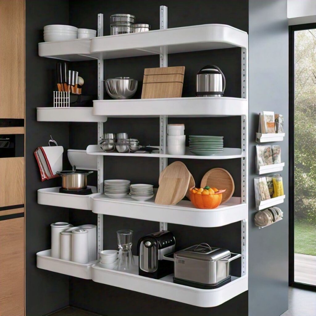 compacted kitchen storage solutions