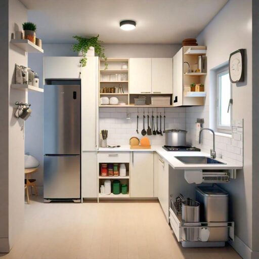 compact kitchen storage solutions