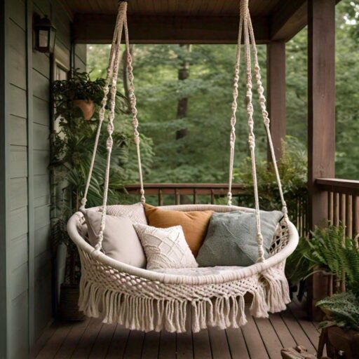 How to Dress Your Porch Bohemian Style with Macrame Decor