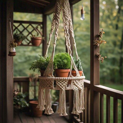 How to Dress Your Porch Bohemian Style with Macrame Decor