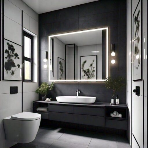 Small Modern Luxury Bathroom Design
