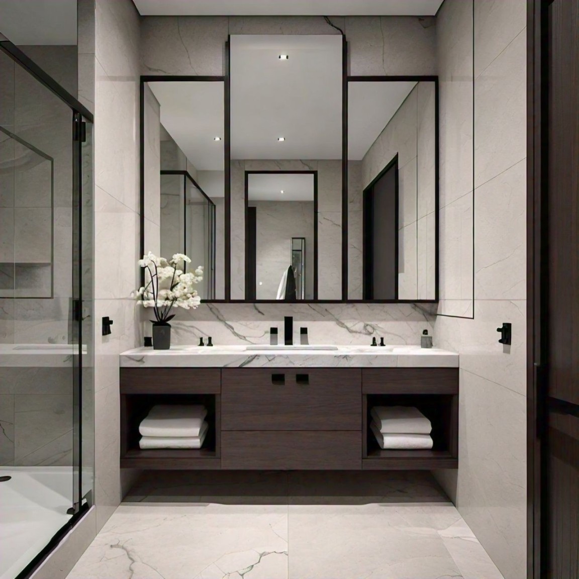 20 Elegant Ideas For Small Modern Luxury Bathroom Design To Maximize ...