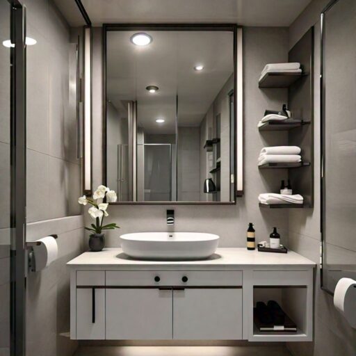Small Modern Luxury Bathroom Design