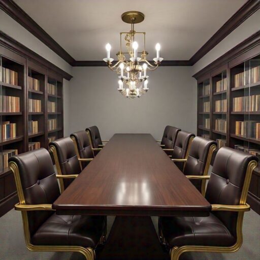 Formal Spacious Boardroom Communication