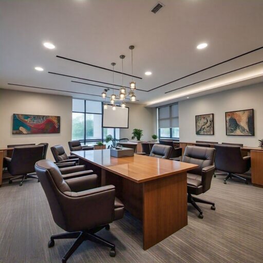 Functional HR Office Interview Area