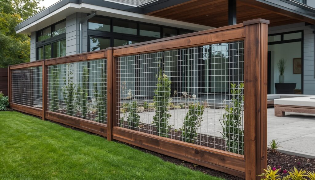 Budget Friendly DIY Hog Wire Fence Ideas 