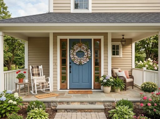 Patriotic Wreath Ideas for Your Front Door 