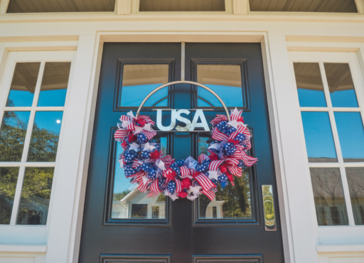 Patriotic Wreath Ideas for Your Front Door 