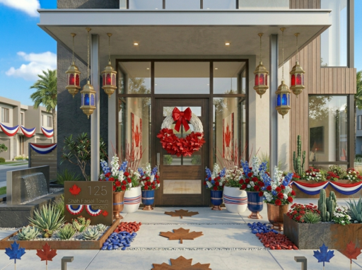 Patriotic Wreath Ideas for Your Front Door 