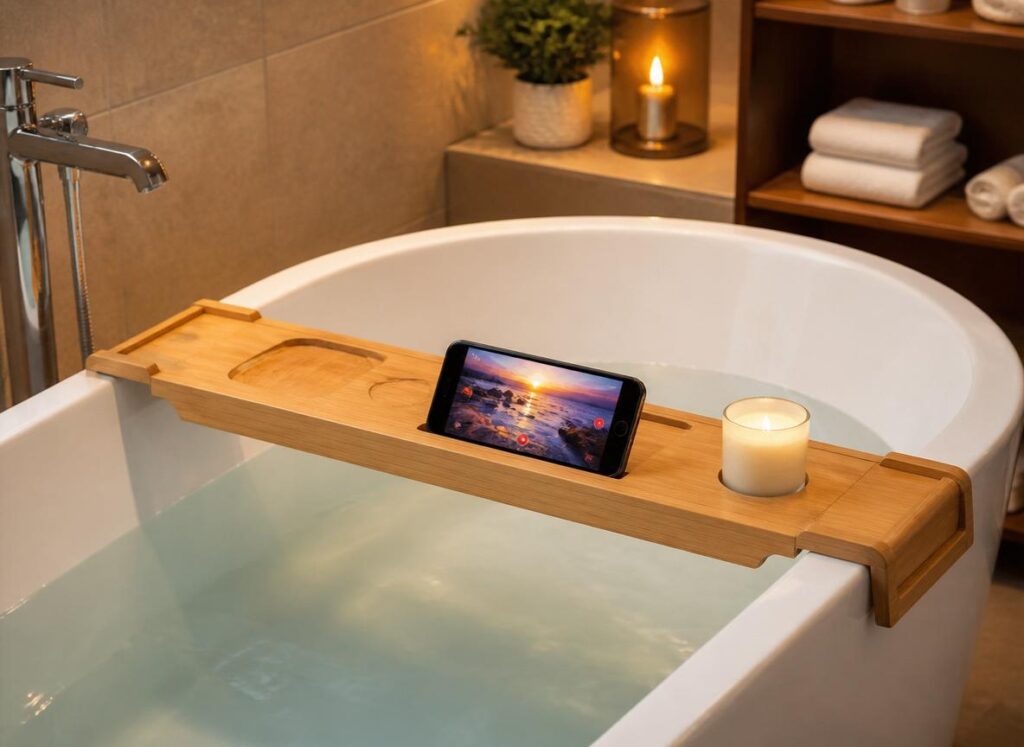 How to Use a Phone in the Shower Area: 15 Brilliant Safety Hacks 10 How to Use a Phone in the bath tub