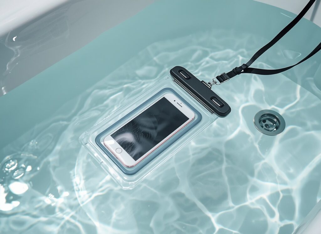 How to Use a Phone in the Shower Area: 15 Brilliant Safety Hacks 11 How to Use a Phone in the bath tub