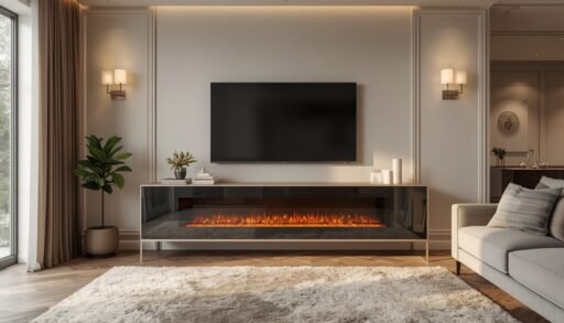 Best Entertainment Center with a Fireplace