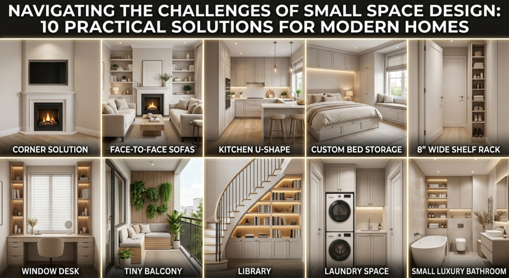 10 Tips for Navigate the Challenges of Small Space Design 3 Navigating the Challenges of Small Space Design