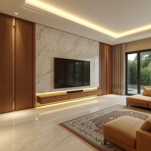Easy Clean Media Wall